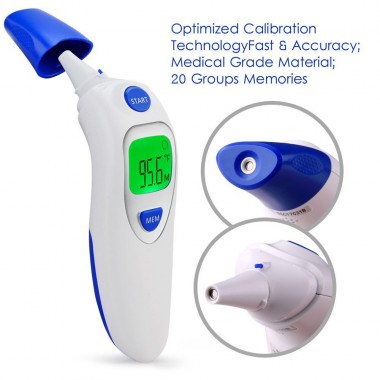 Medical Digital Infrared Forehead and Ear Thermometer