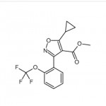 5-cyclopropyl-3-(2-trifluoromethoxyphenyl)isoxazole-4-carboxylic acid methyl ester