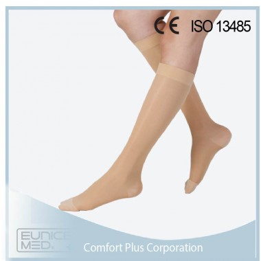 Class 1(18-21 mmHg) Knee high compression stockings (closed toe)