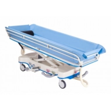 Hydraulic Stainless Steel Shower Trolley
