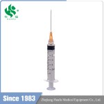 HUAFU manufacturer 3 parts 5ml disposable syringe for sale