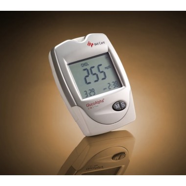 Easy Operate Uric Acid, Cholesterol Multi-function Blood Glucose Monitor
