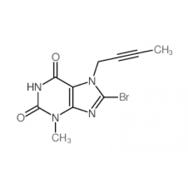 8-bromo-7-but-2-yn-1-yl-3-methyl-3,7-dihydro-1H-purine-2,6-dione
