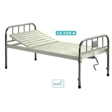 Stainless steel bedside single-shaking bed