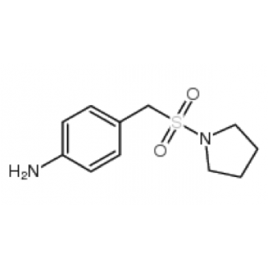 4-(1-Pyrrolidinylsulfonylmethyl)benzene amine
