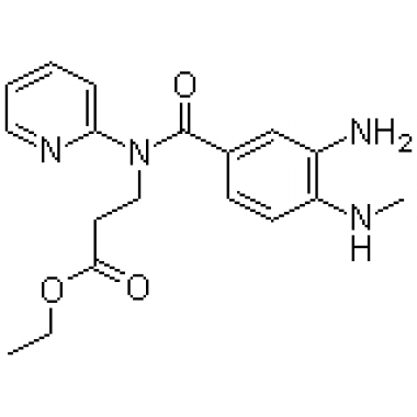 3-[(3-Amino-4-methylaminobenzoyl)pyridin-2-ylamino]propionic acid ethyl ester