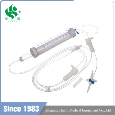 HUAFU disposable 100ml,150ml burette iv infusion set for pediatric using