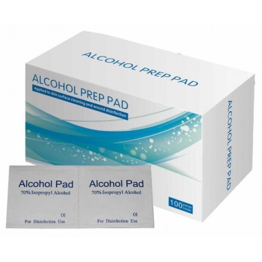 medical pad Manufacturer 70% Alcohol Prep Pad Alcohol Swab Alcohol Cleansing Pad