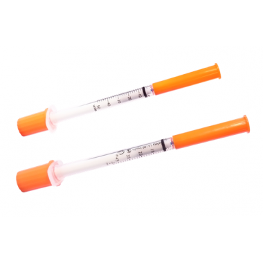  Auto-Retractable Insulin safety Syringe