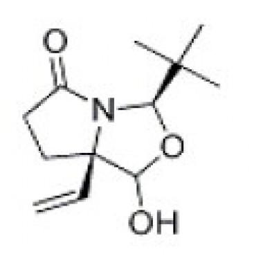 (3R,7aR)-3-tert-butyl-7a-ethenyl-1-hydroxy-1,3,6,7-tetrahydropyrrolo[1,2-c][1,3]oxazol-5-one