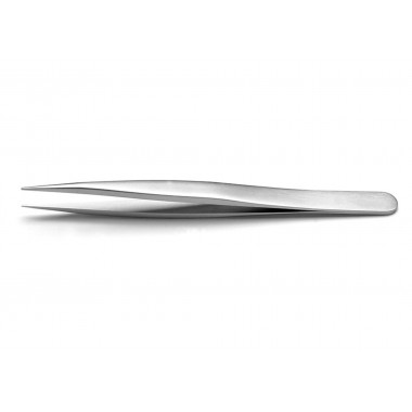 Swiss High Precision Tweezers, 12 cm, Straight, Thick