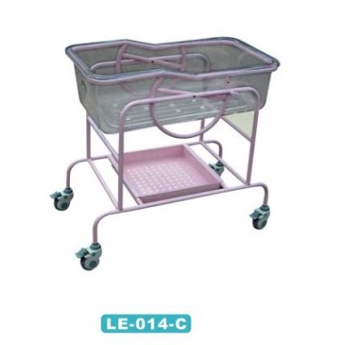 Plastic spraying organic glass baby carriage (Tilt adjustable)