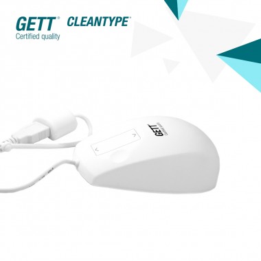 GETT Certified Quality Mouse MSI-U10030 Waterproof Medical Touch Scroll Mouse (Optical detection)