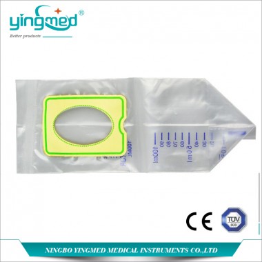 hotsale pediatric urine collector bag 100ml 200ml