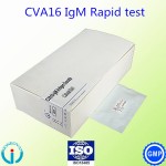 CE certification CVA16 rapid test/ Coxsackie rapid test