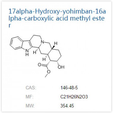 17alpha-Hydroxy-yohimban-16alpha-carboxylic acid methyl ester