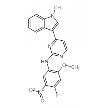 N-(4-Fluoro-2-methoxy-5-nitrophenyl)-4-(1-methyl-1H-indol-3-yl)-2-pyrimidinamine