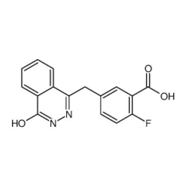 5-[(3,4-Dihydro-4-oxo-1-5-[(3,4-Dihydro-4-oxo-1-phthalazinyl)methyl]-2-fluoro-benzoic acidphthalazinyl)methyl]-2-fluoro-benzoic acid