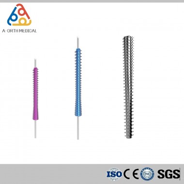 (Headless Compression Screw) Titanium Cannulated Screw of Surgical Orthopedic Implant