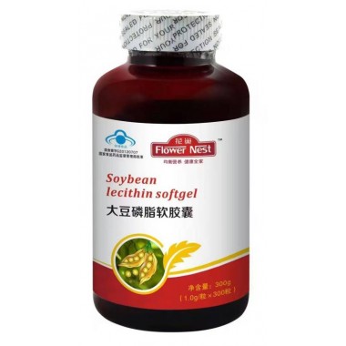 Soybean lecithin soft capsule