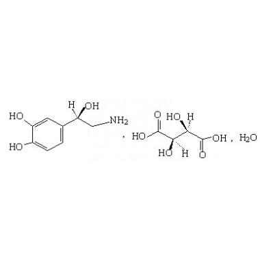 (R)-(-)-norepinephrine L-bitartrate monohydrate